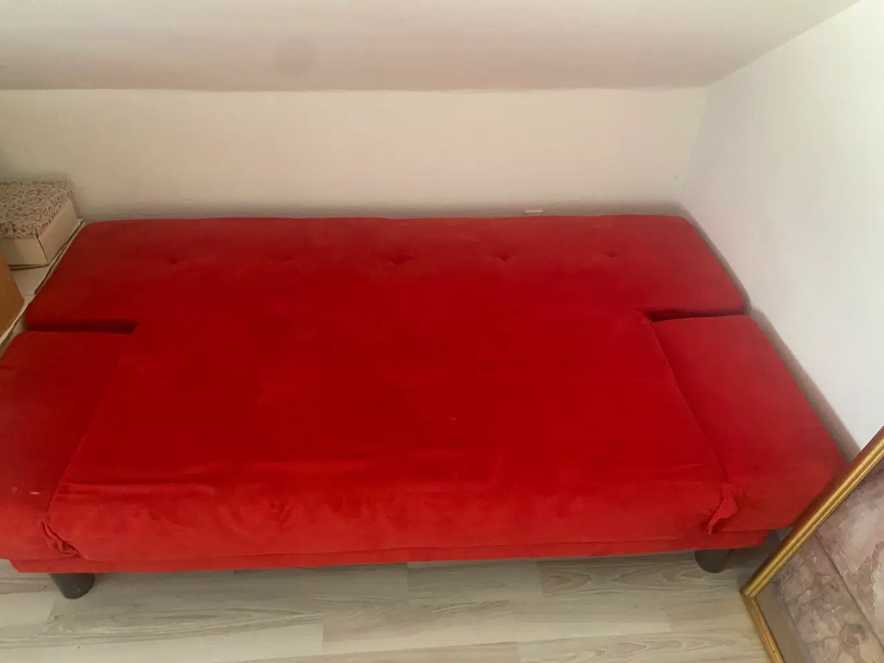 Billede 2 - Rød sove sofa 