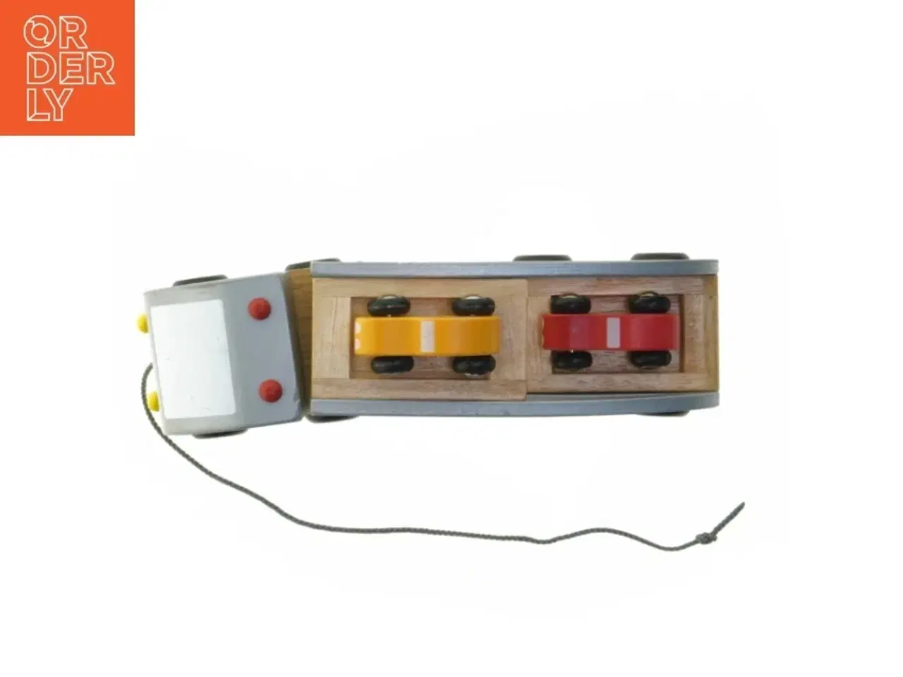 Billede 5 - Trælegetøjsbiltransport fra Janod (str. 30 cm)