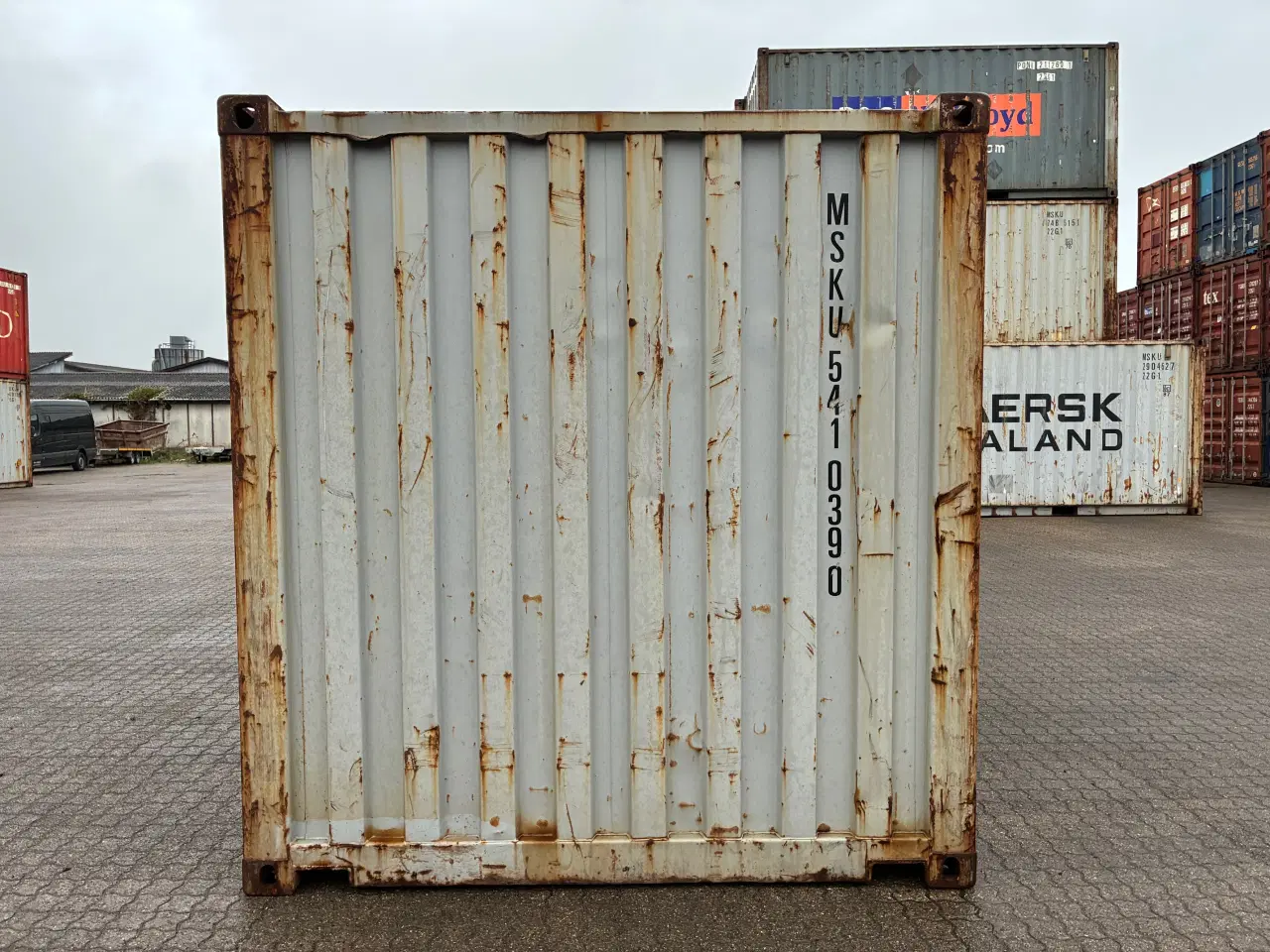 Billede 4 - 20 fods Container- ID: MSKU 541039-0