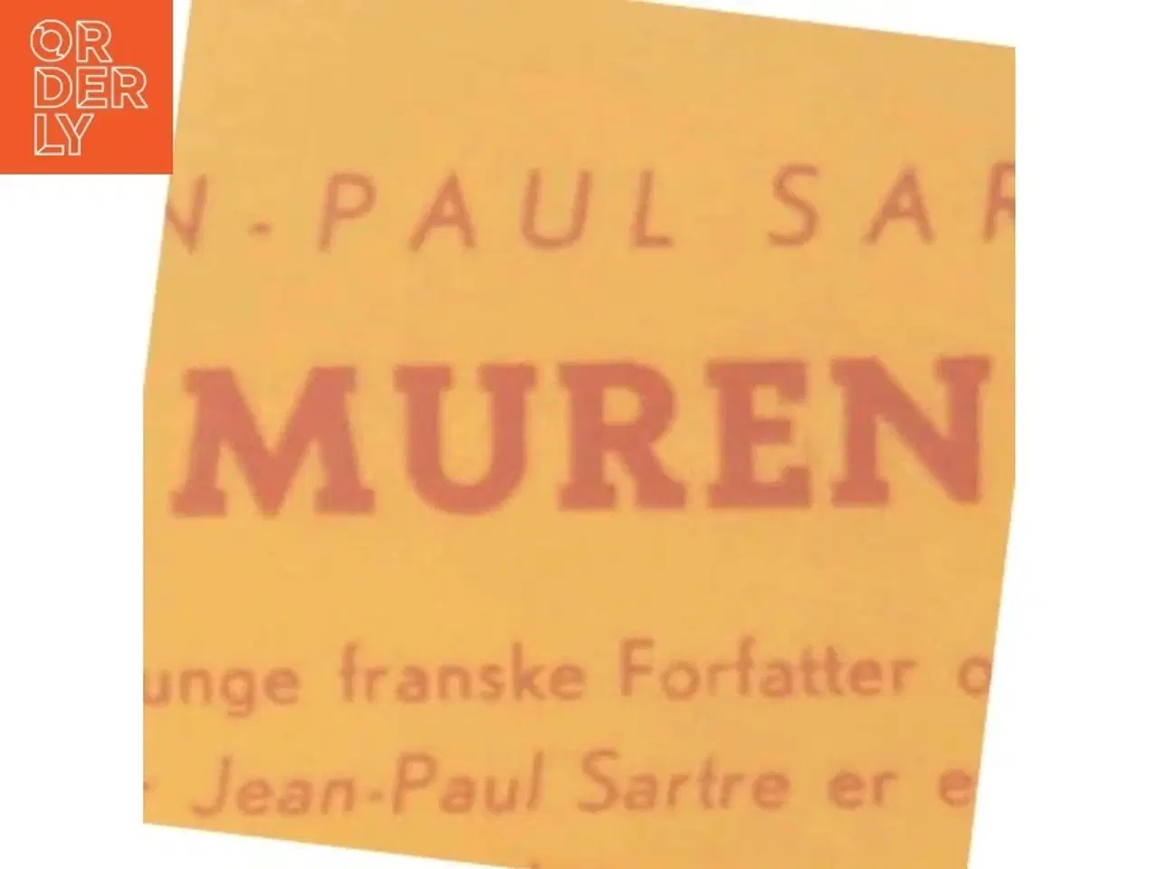 Billede 3 - Muren af Jean-Paul Sartre (Bog)