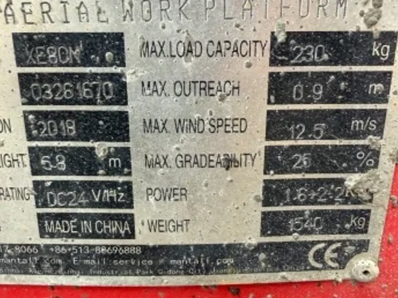 Billede 6 - 8m Saxlift