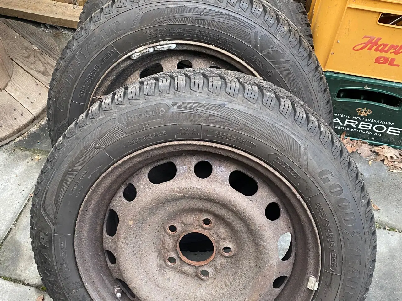 Billede 3 - Vinterdæk 16" 7mm mønster