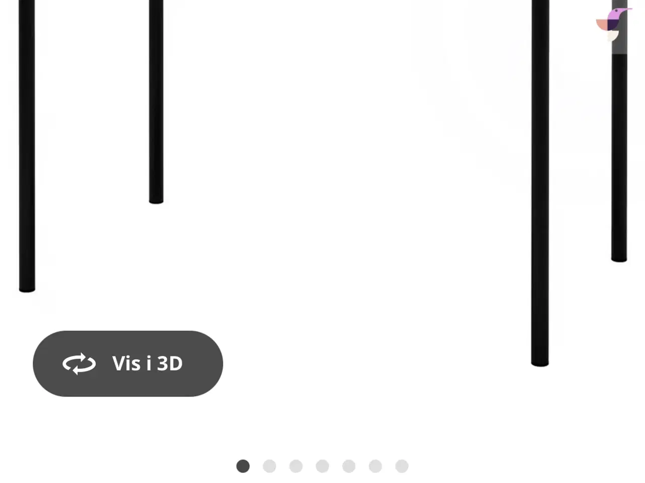 Billede 2 - Spisebord + 4 stole