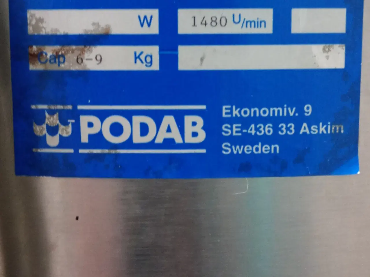 Billede 2 - PODAB industrielle centrifuge 