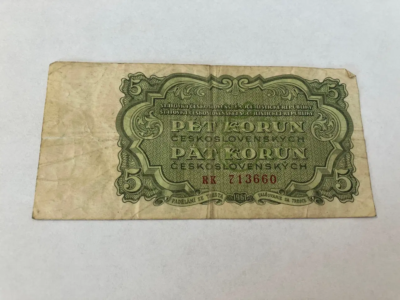 Billede 1 - 5 Korun Czech Republic 1961