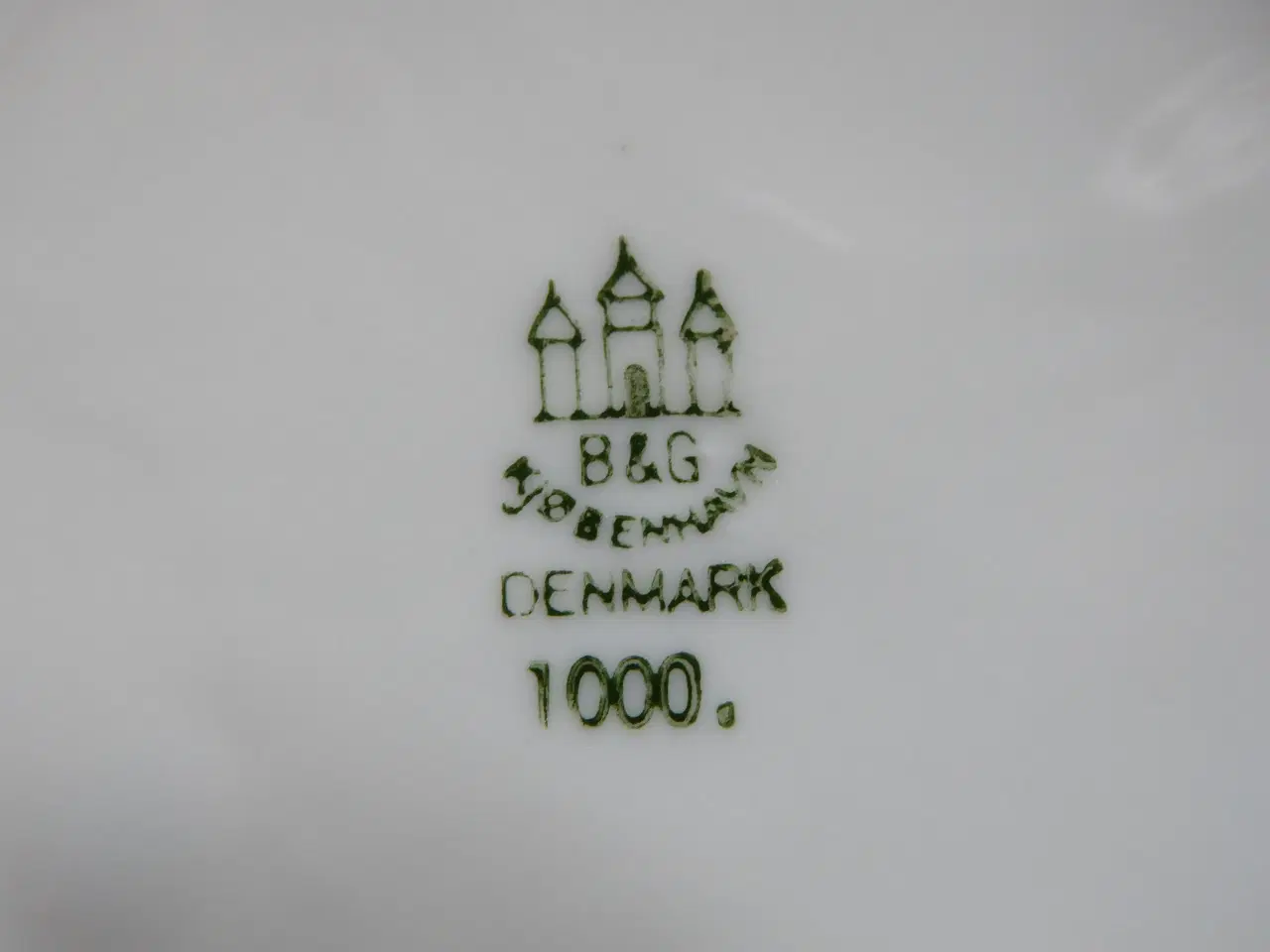 Billede 7 - Guld-staffeleret askebæger fra Lyngby Porcelæn