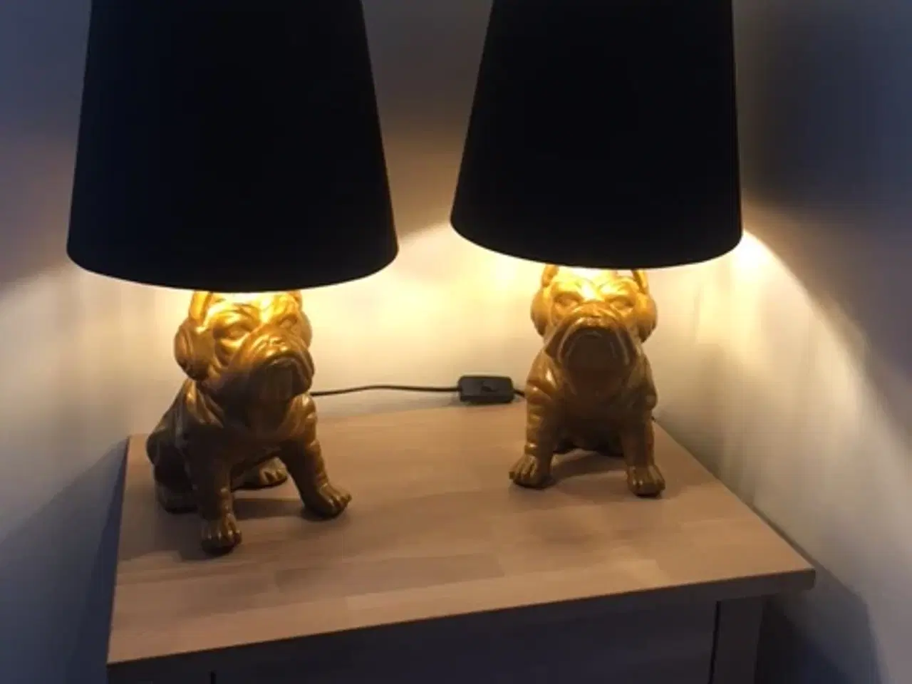 Billede 4 - Buldog lamper originale som nye 