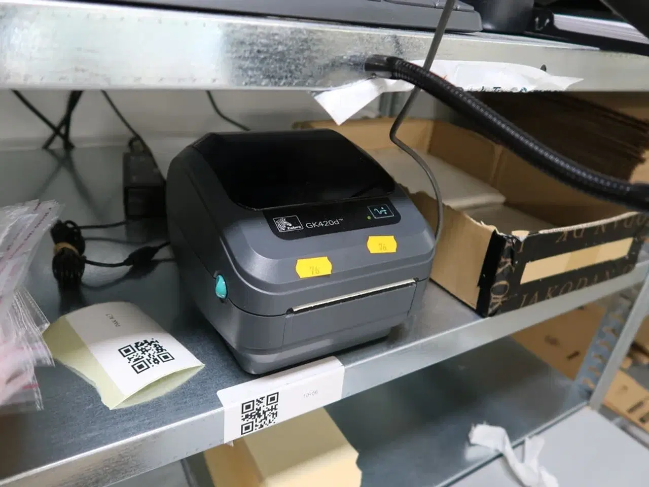 Billede 1 - Labelprinter ZEBRA GK420d