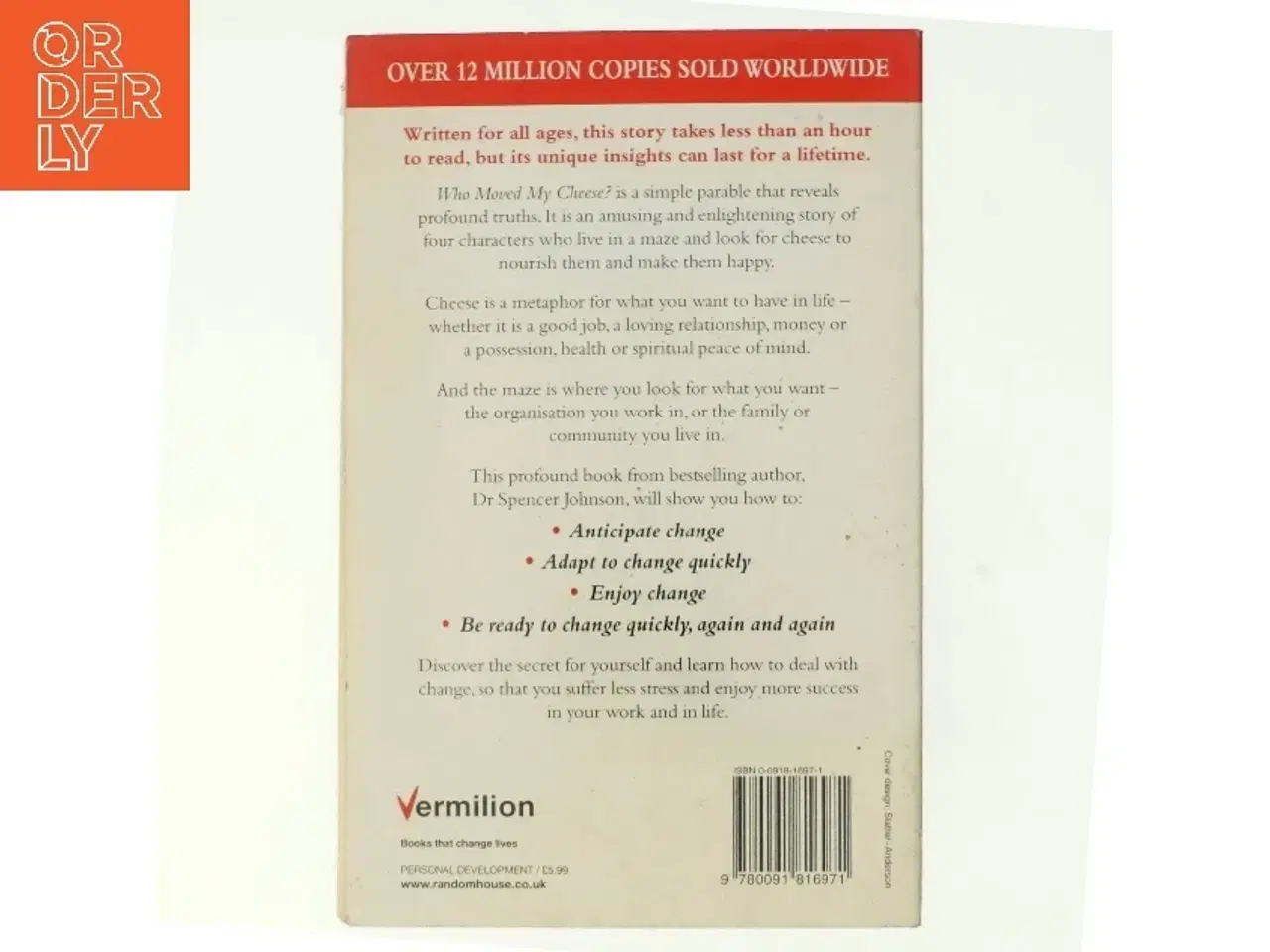 Billede 3 - Who Moved My Cheese? af Spencer Johnson (Bog)