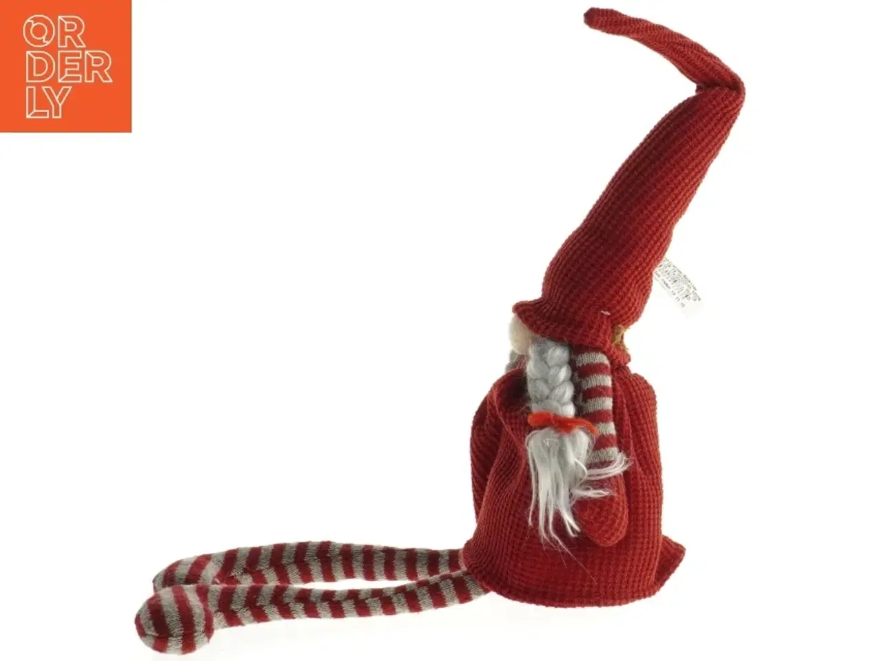 Billede 2 - Juledekoration nissefigur i stof (str. 28 cm)