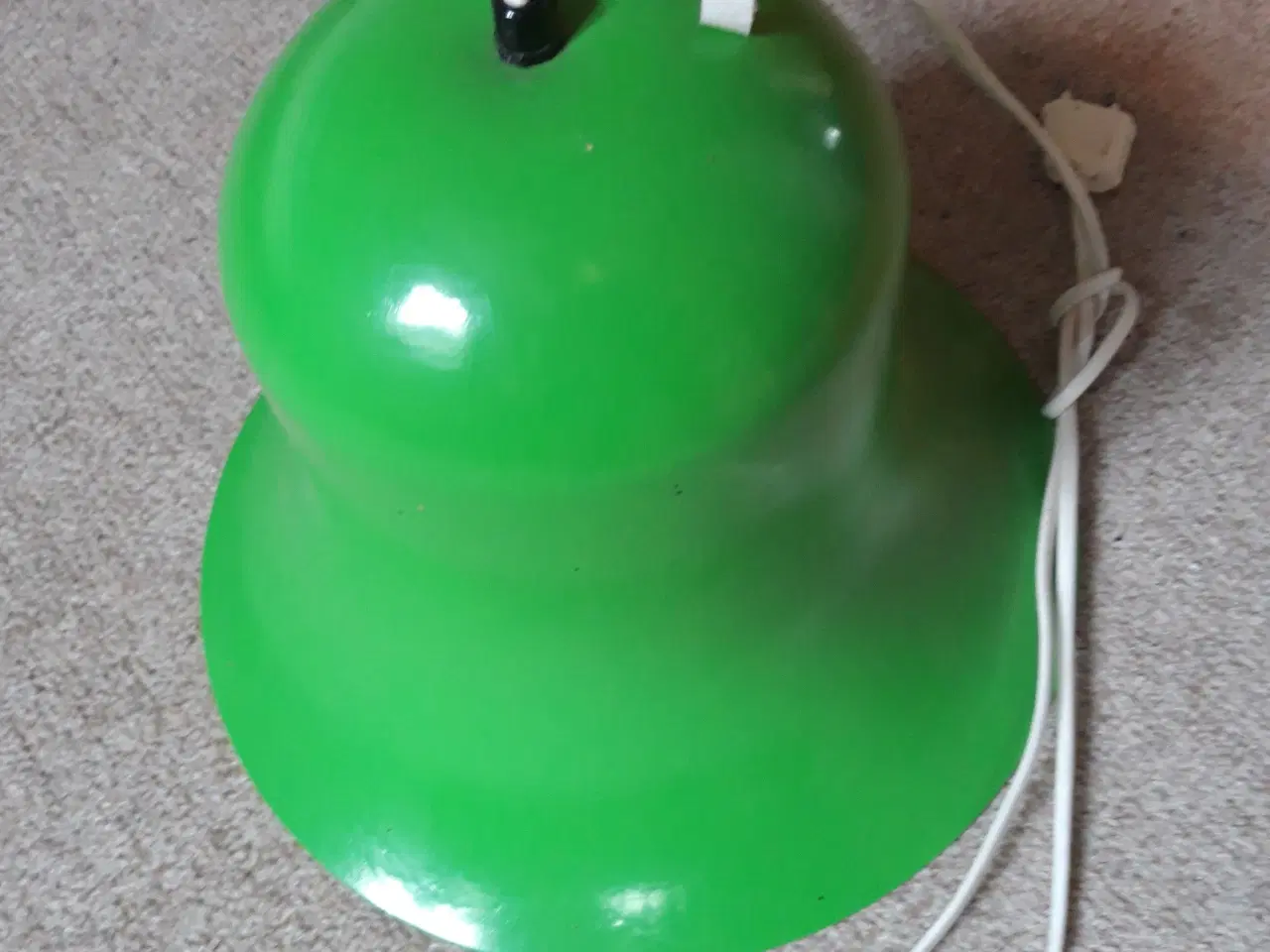 Billede 1 - Grøn loftslampe