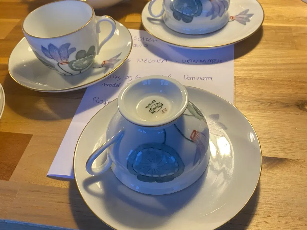 Billede 4 - Tirschenruth Bavaria kaffestel til 20 personer