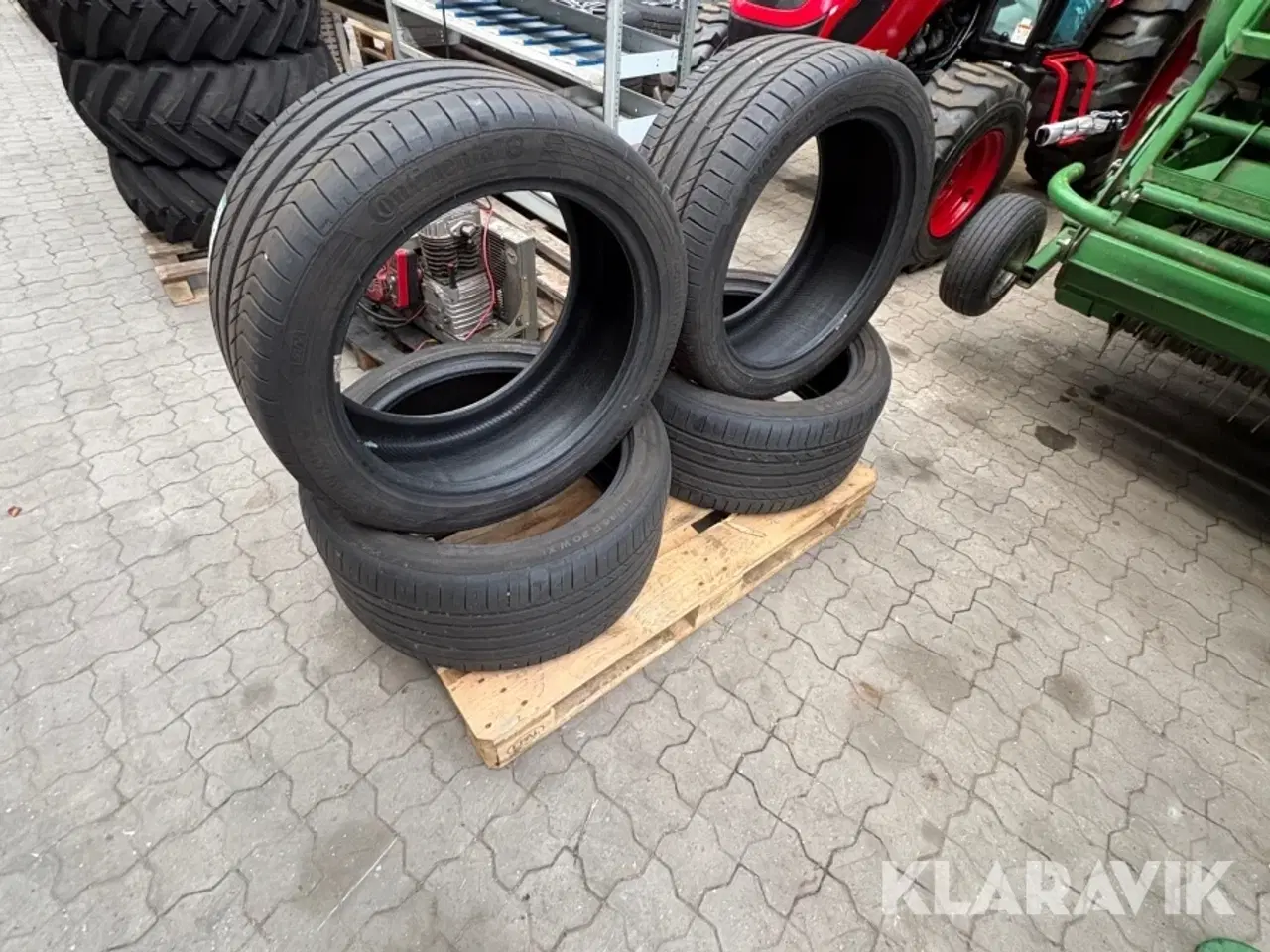 Billede 3 - Dæk til elbil Continental ContiSportContact5 SSR 2 forskellige størrelser