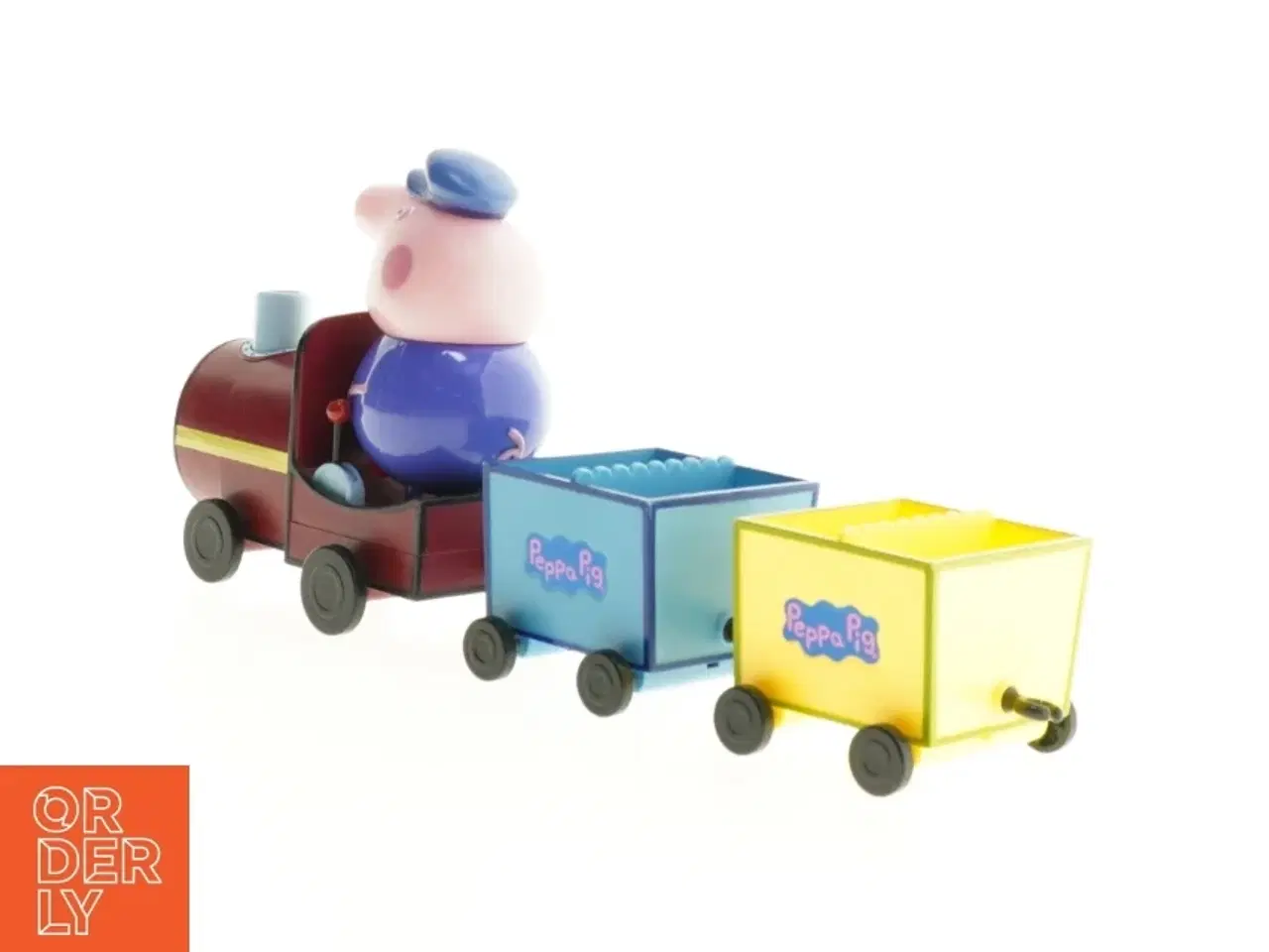 Billede 3 - Peppa Pig legetøjstog fra Gurli Gris (str. 32 x 8 x 13 cm)