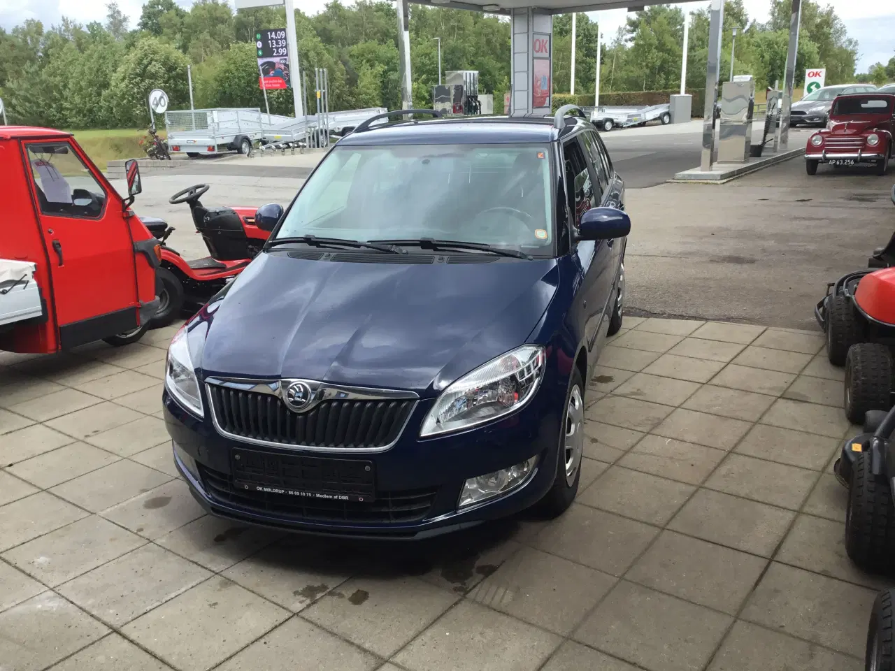 Billede 1 - Skoda fabia 1,2tsi st.car 2013 træk 1100 kg 