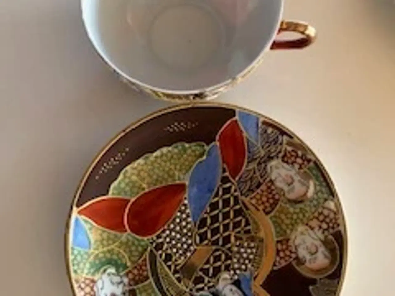 Billede 3 - Te-stel med kinesisk mønster