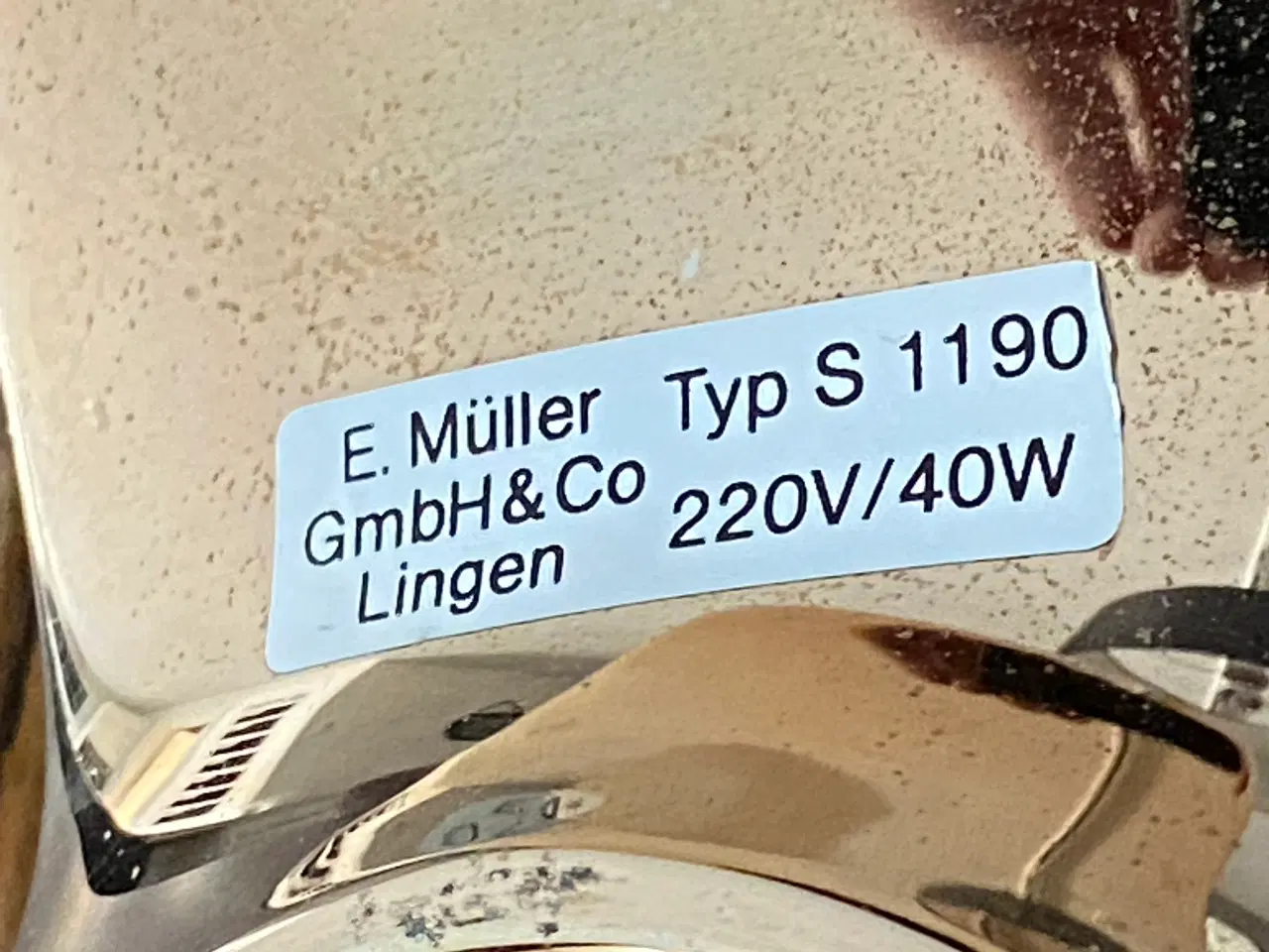 Billede 4 - E. Mueller Gmbh & Co lamper 