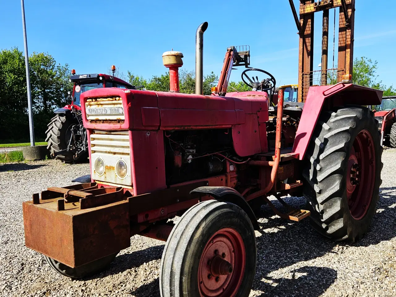 Billede 6 - Volvo BM T650 traktor / med byggelift