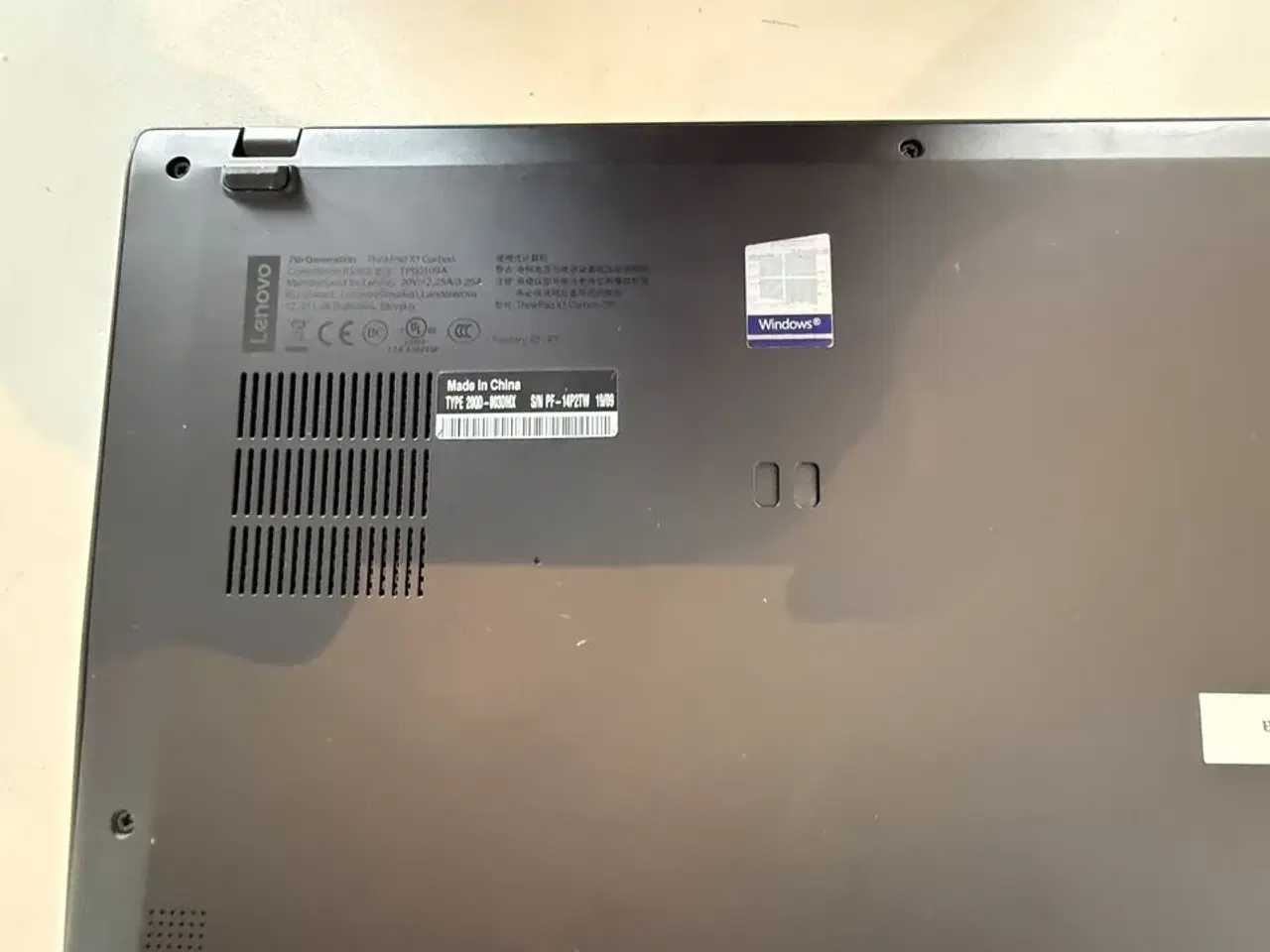 Billede 6 - Bærbar computer LENOVO X1 Carbon 7th gen.