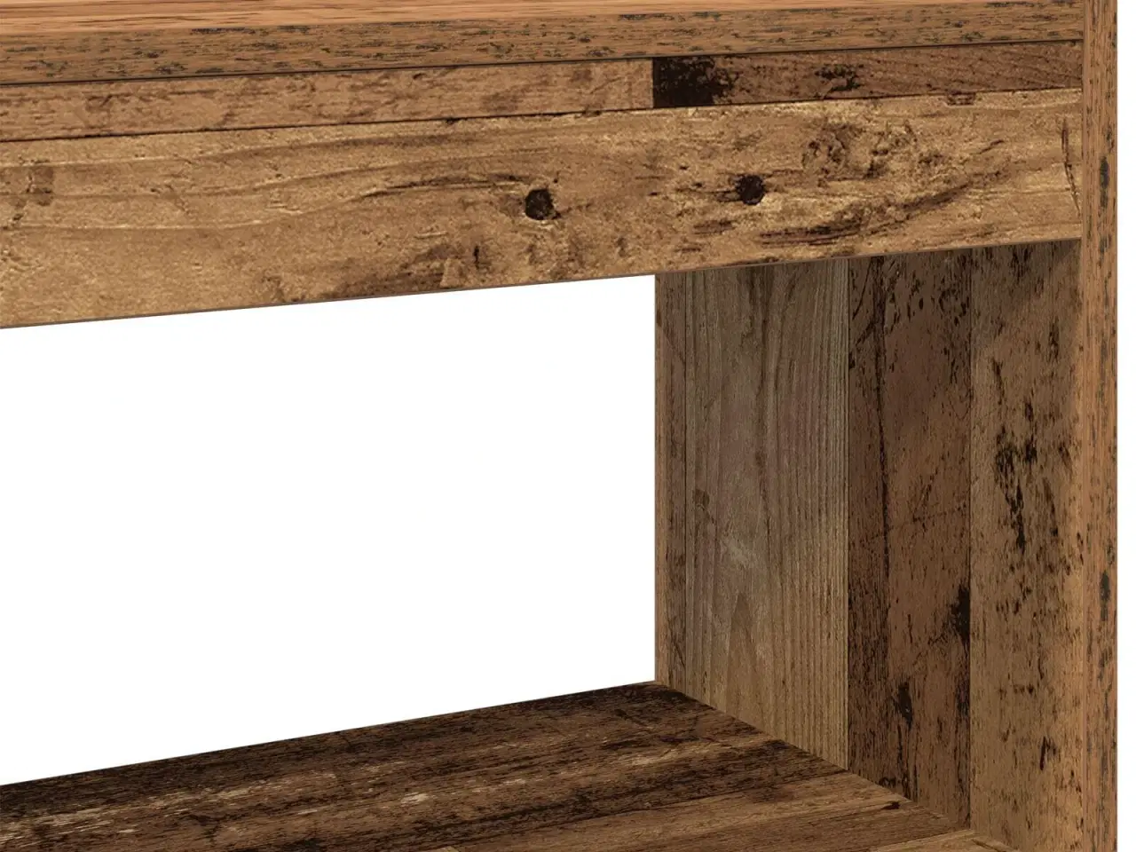 Billede 8 - Bogreol Gammelt træ 100 x 30 x 72 cm Konstrueret træ
