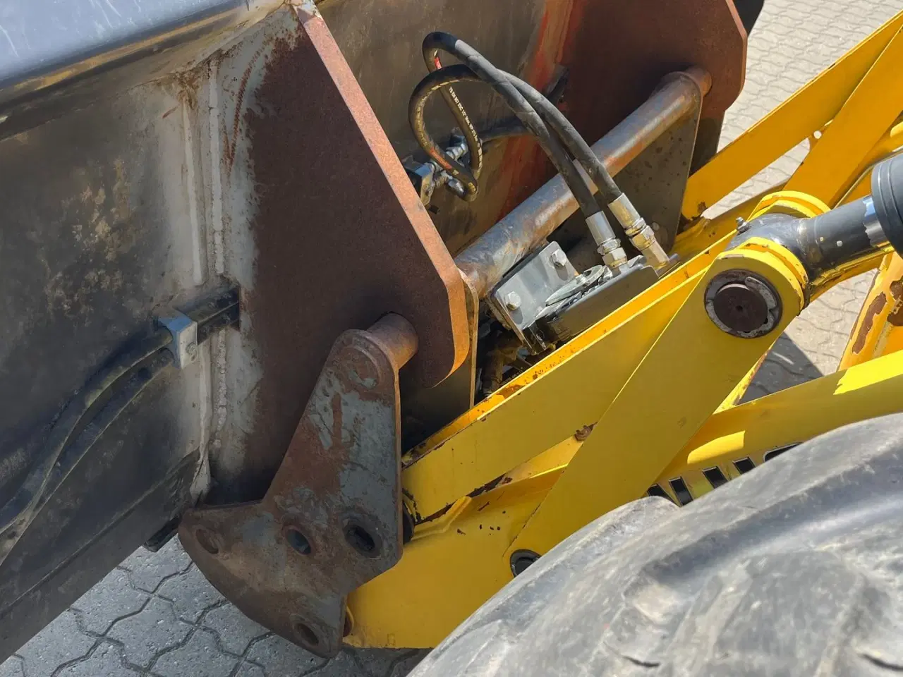 Billede 4 - New Holland B115 B Udskudsarm hurtigskifte mm.