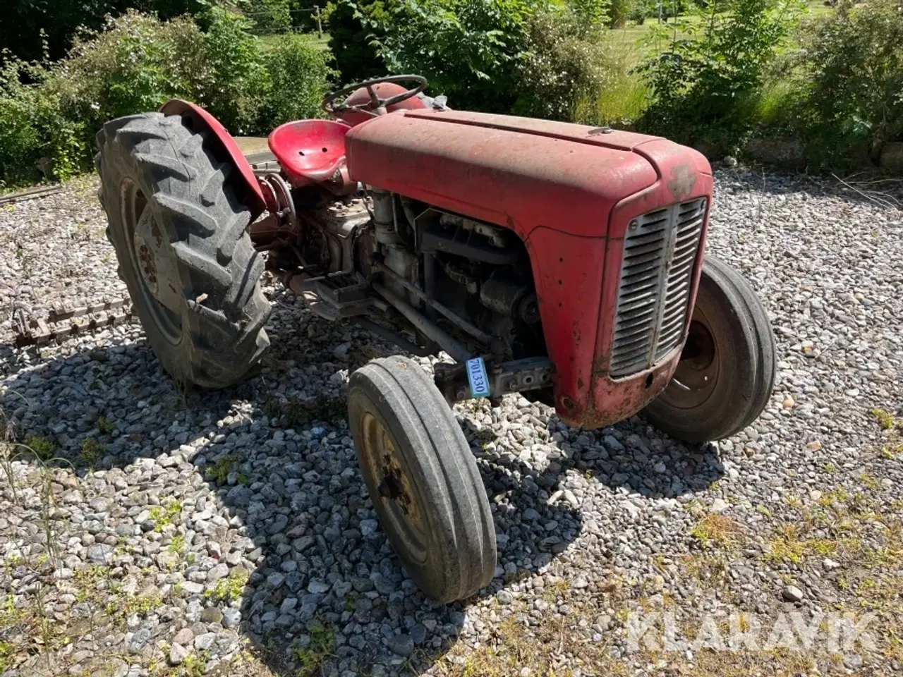 Billede 2 - Veterantraktor Massey Ferguson 35