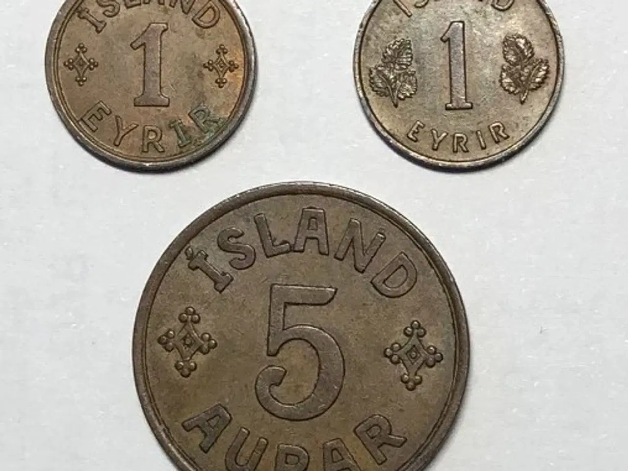 Billede 2 - Islandske mønter, pæne