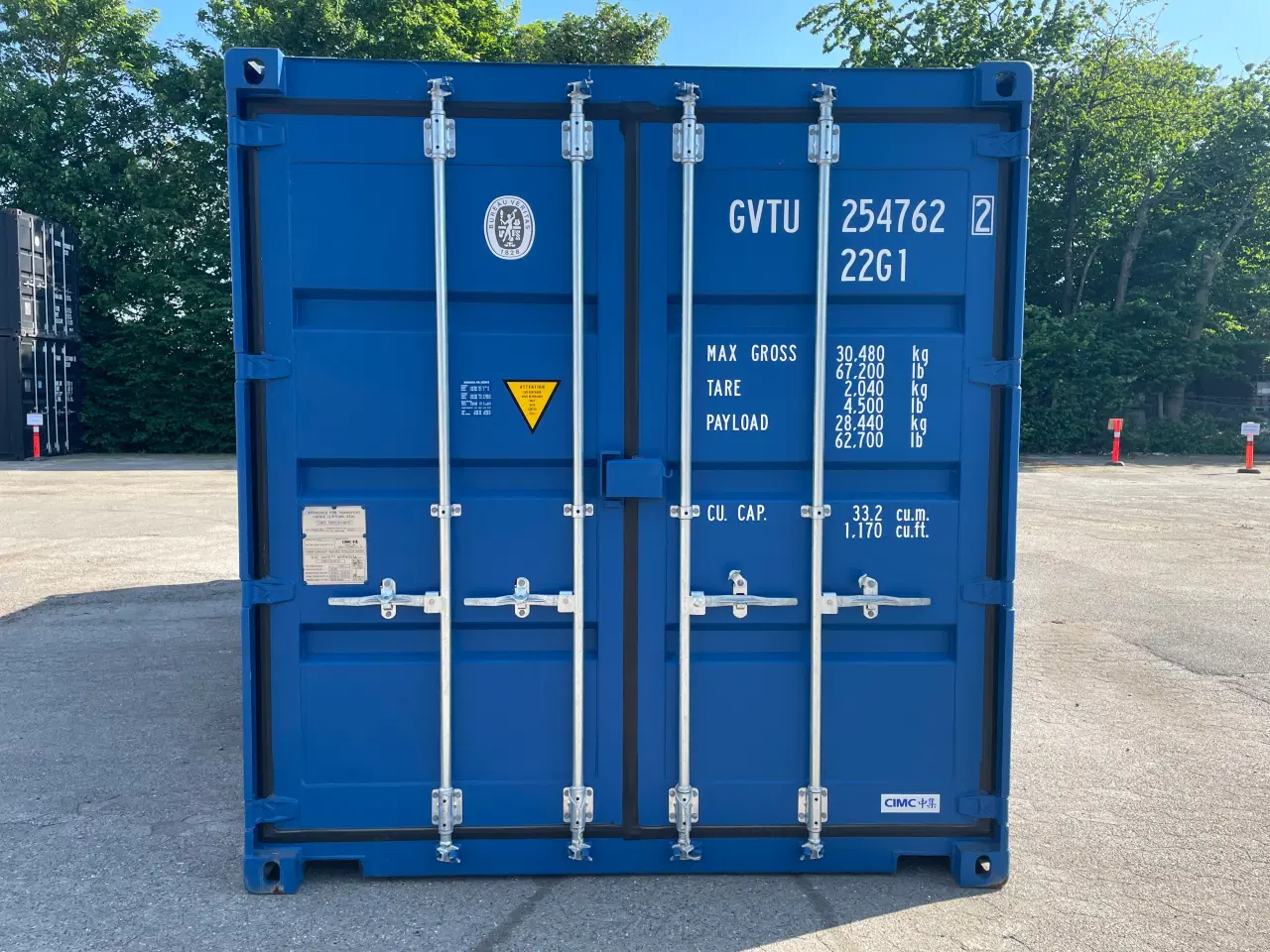 Billede 2 - 20 fods Container - Med dør og vindue