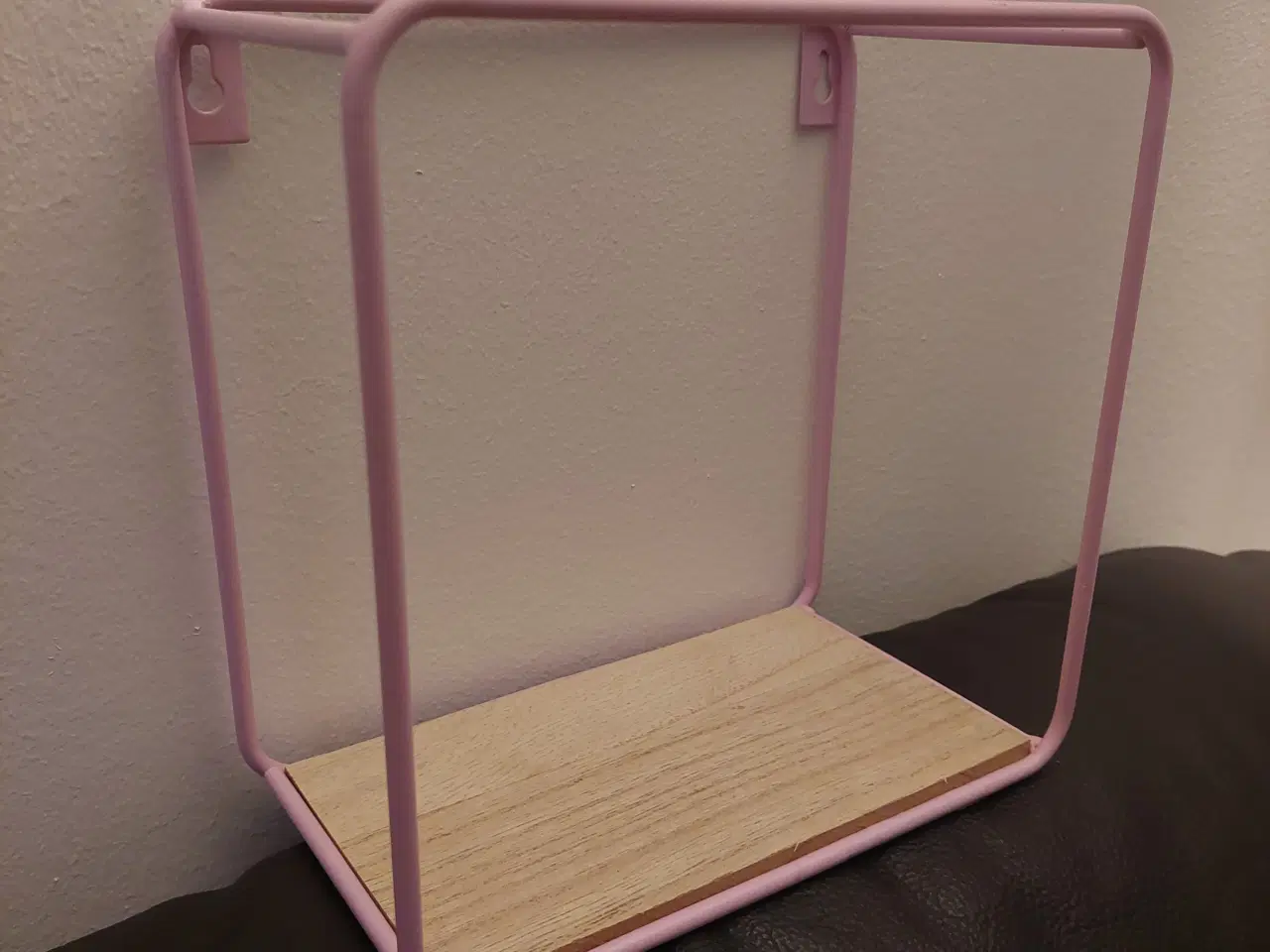 Billede 3 - Hylde træ/metal - ny