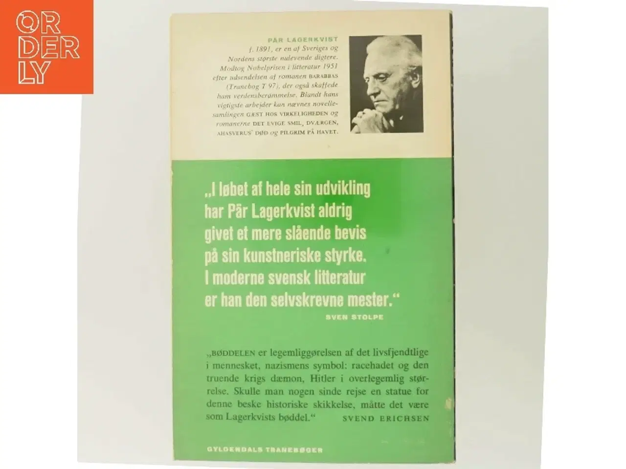 Billede 3 - Bog 'Bødlen' af Pär Lagerkvist fra Gyldendals Tranebøger