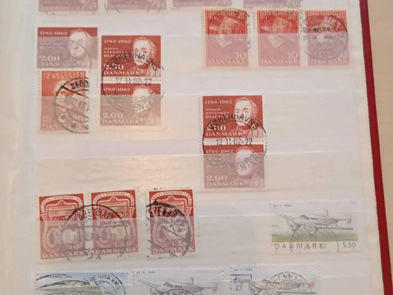 Billede 26 - indstiksbog med danske frimærker 