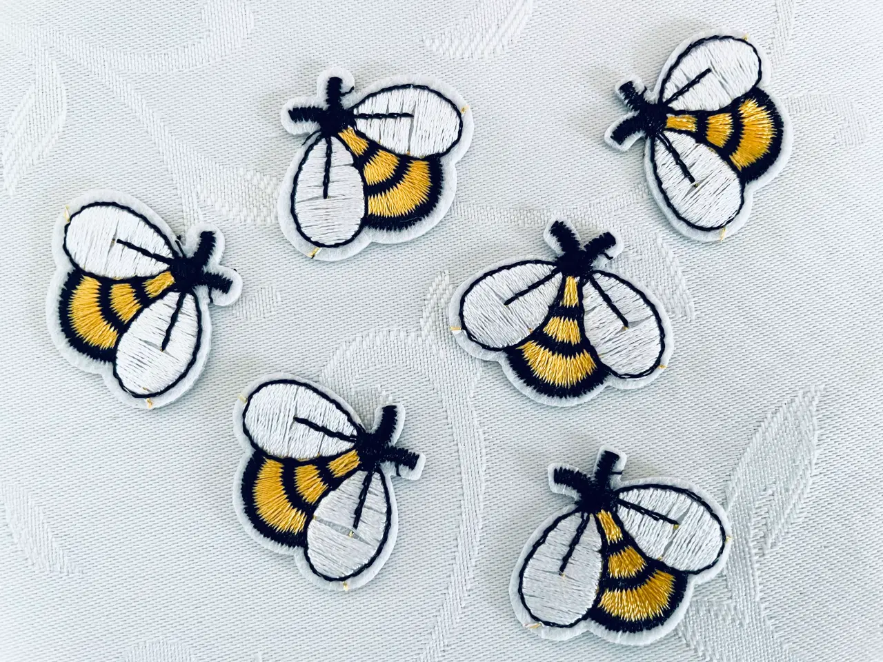 Billede 4 - Strygemærker 6 stk. 