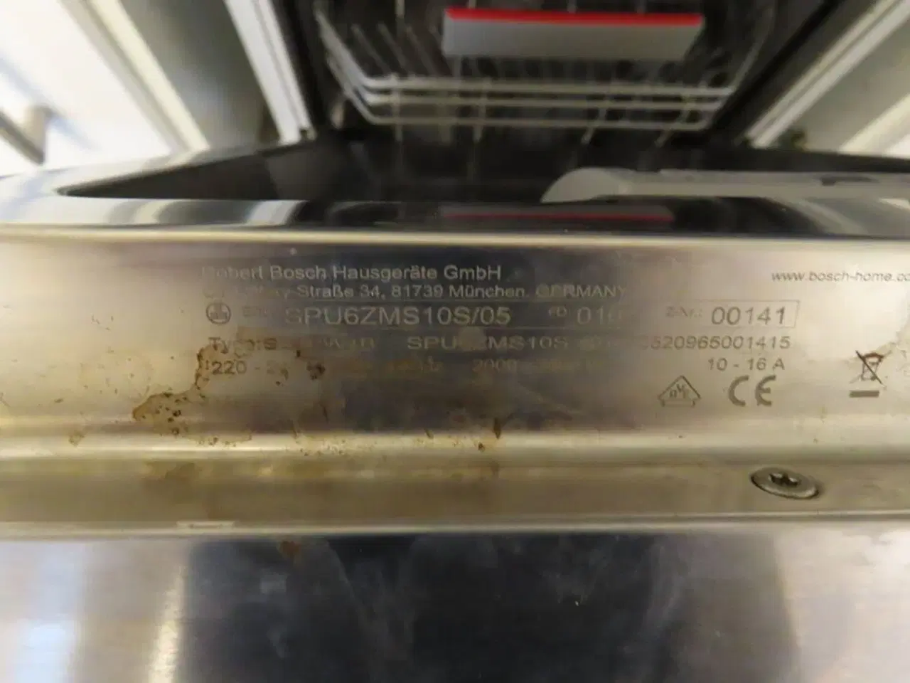Billede 4 - Opvaskemaskine, BOSCH SPU6ZMS10S/05