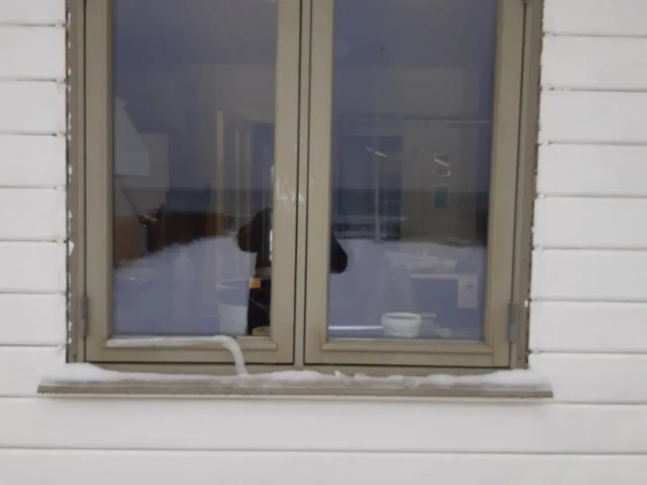 Billede 2 - Vinduer sidehængte malet fyrretræ