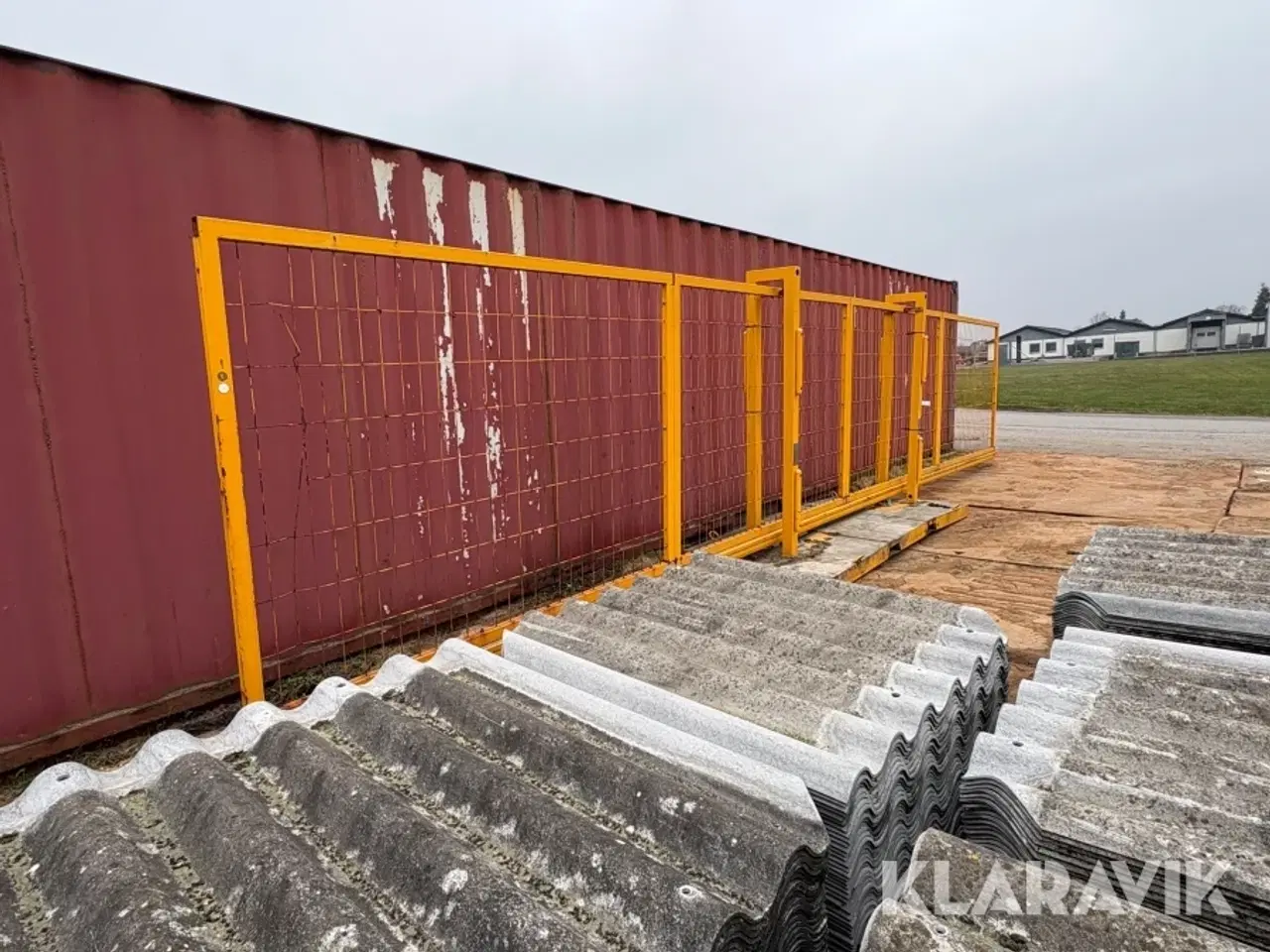 Billede 3 - Manuel skydeport med gaffellommer CAIS 4 løfteøjer