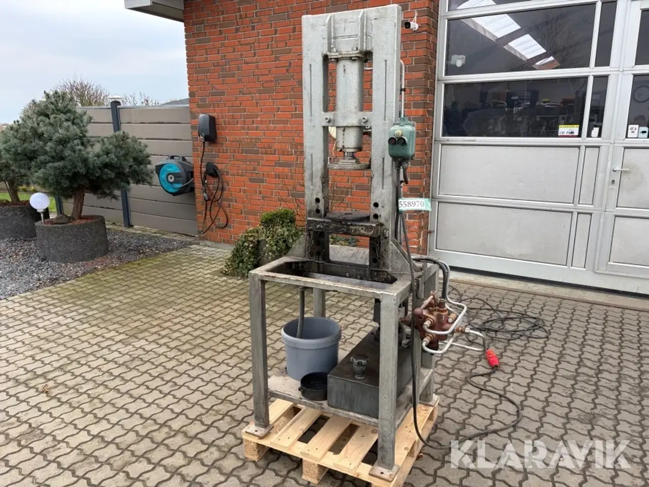 Billede 1 - Værkstedspresser