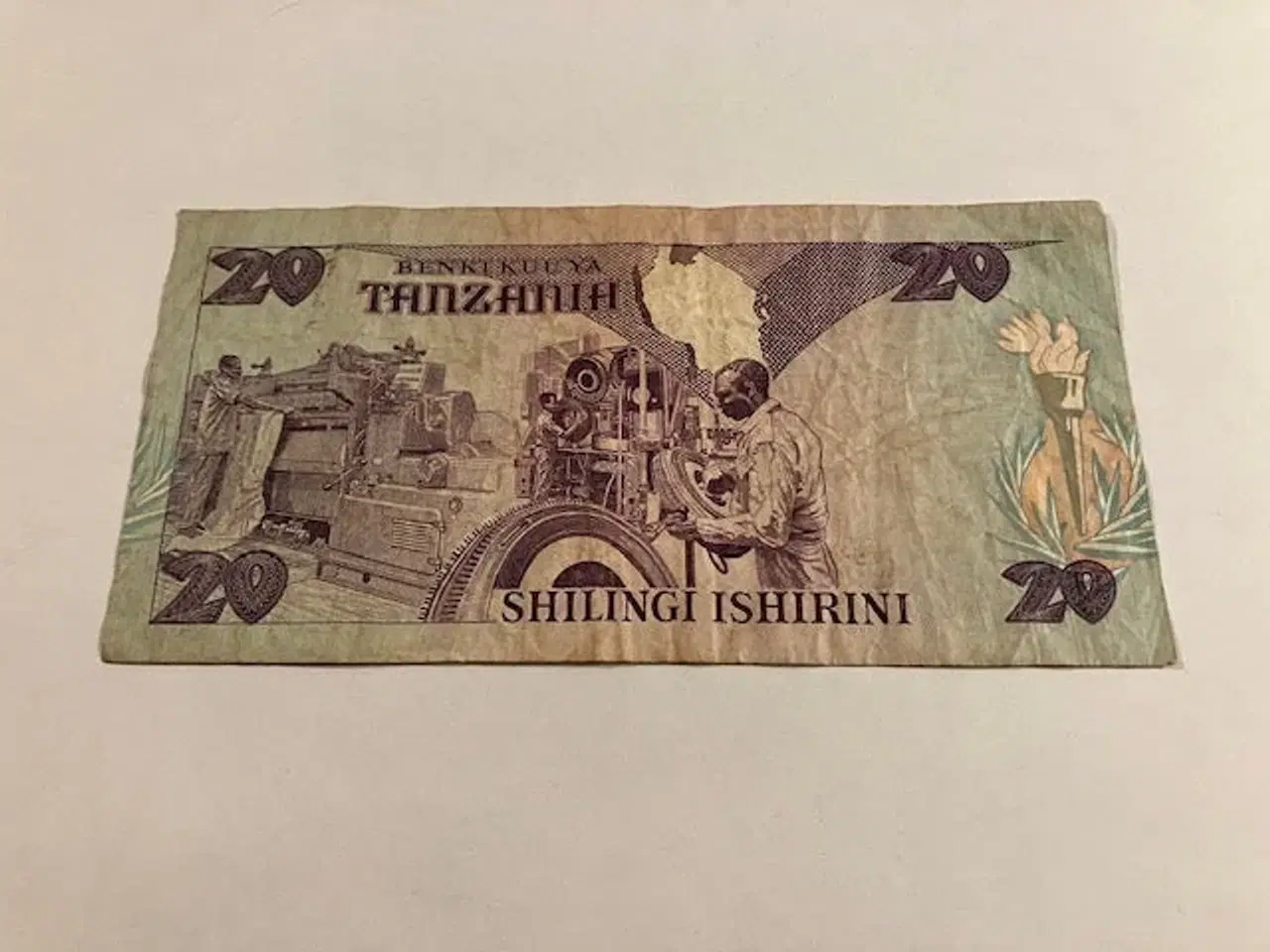 Billede 2 - 20 Shilingi Tanzania 1987