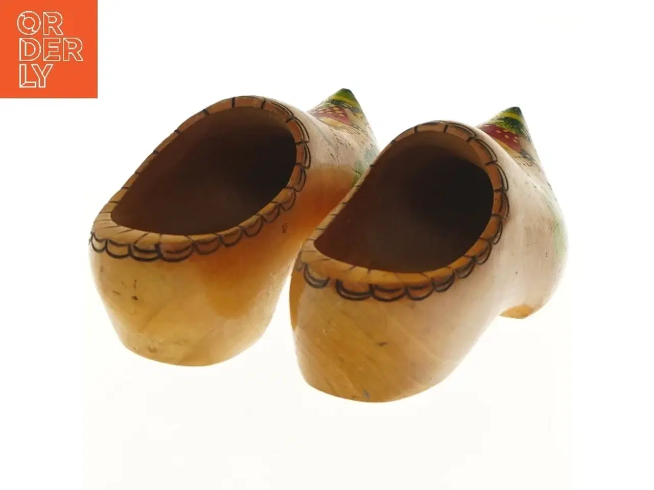 Billede 3 - Dekorative træsko (str. 29 cm)