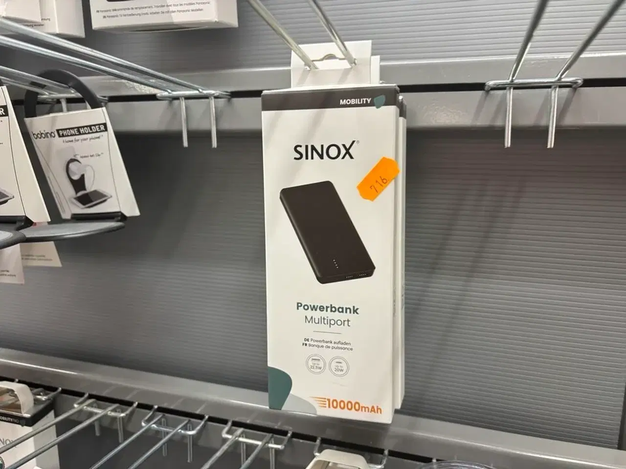 Billede 5 - Div. Mobilholdere BOBINO samt 2 stk. powerbanks