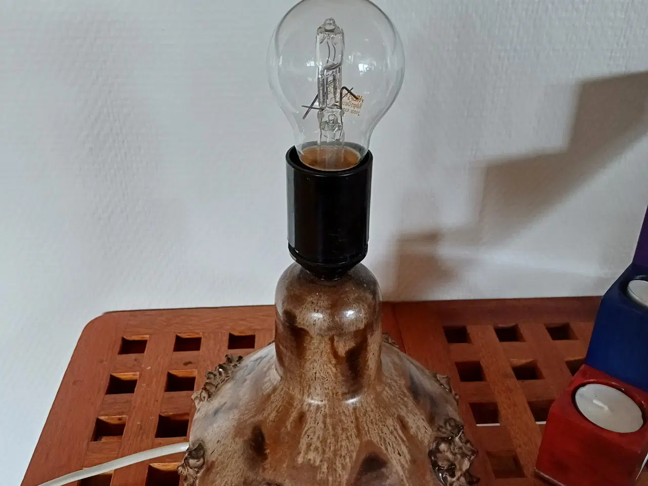 Billede 5 - Keramik bordlampe. 