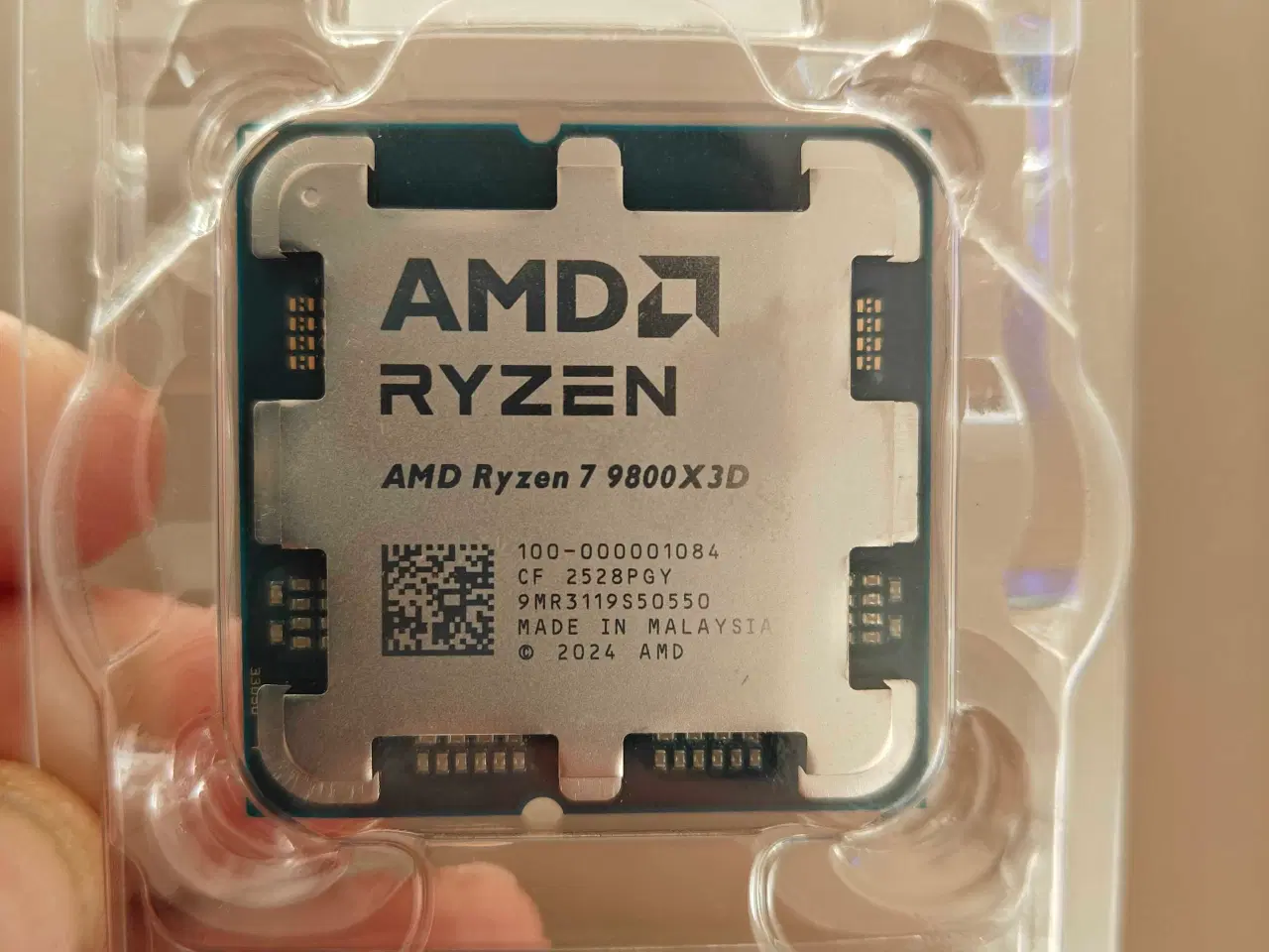 Billede 1 - AMD Ryzen 7 9800X3D processor (CPU)