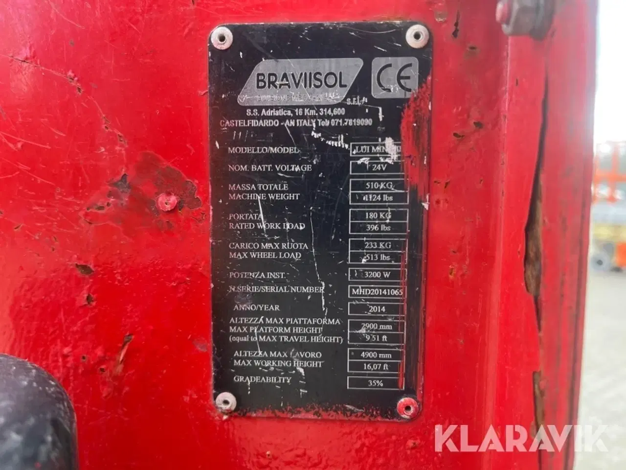 Billede 7 - Søjlelift Braviisol Lui Mini HD 4.9 meter