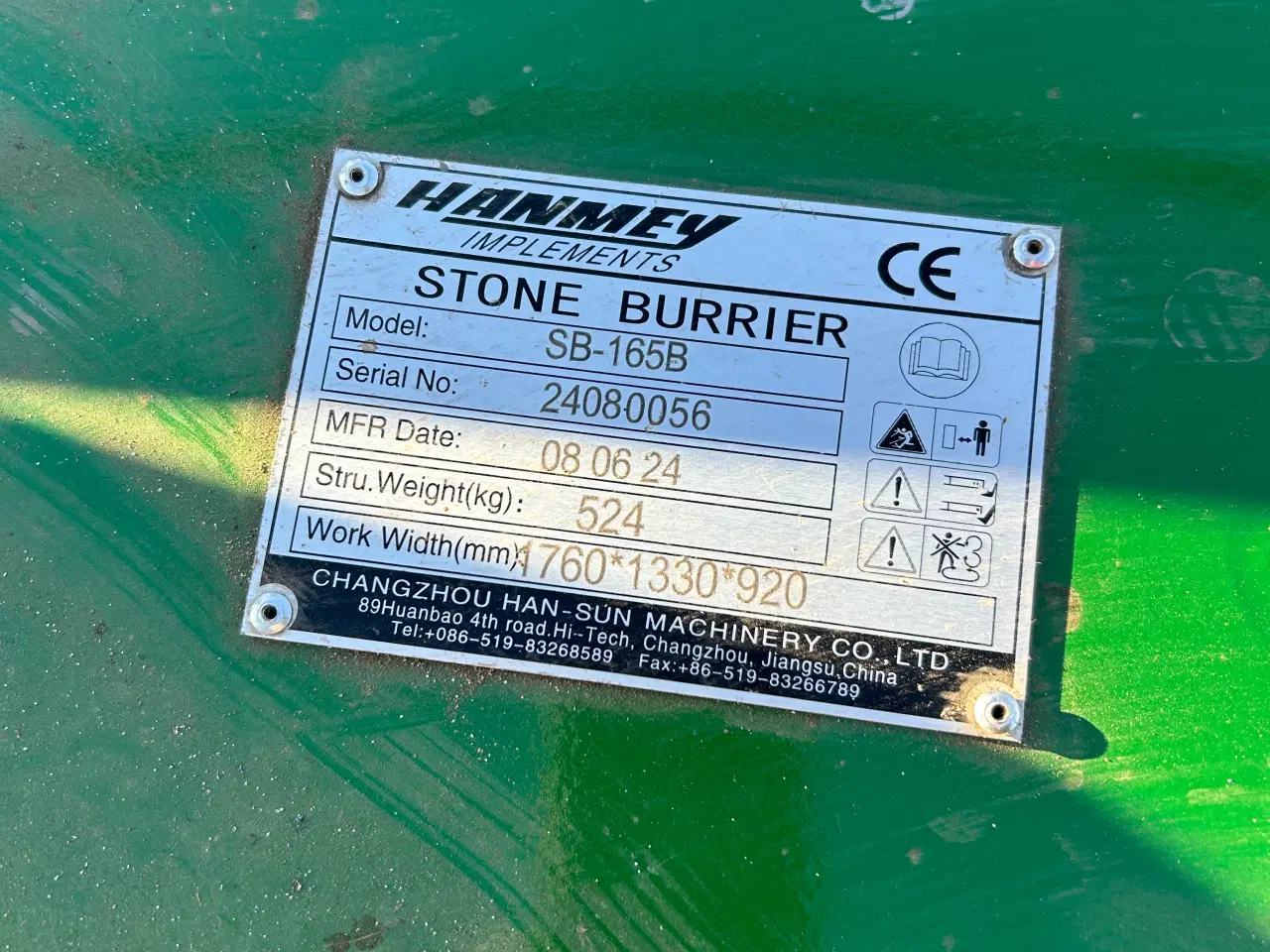 Billede 7 - Stennedlægningsfræser inkl såkasse