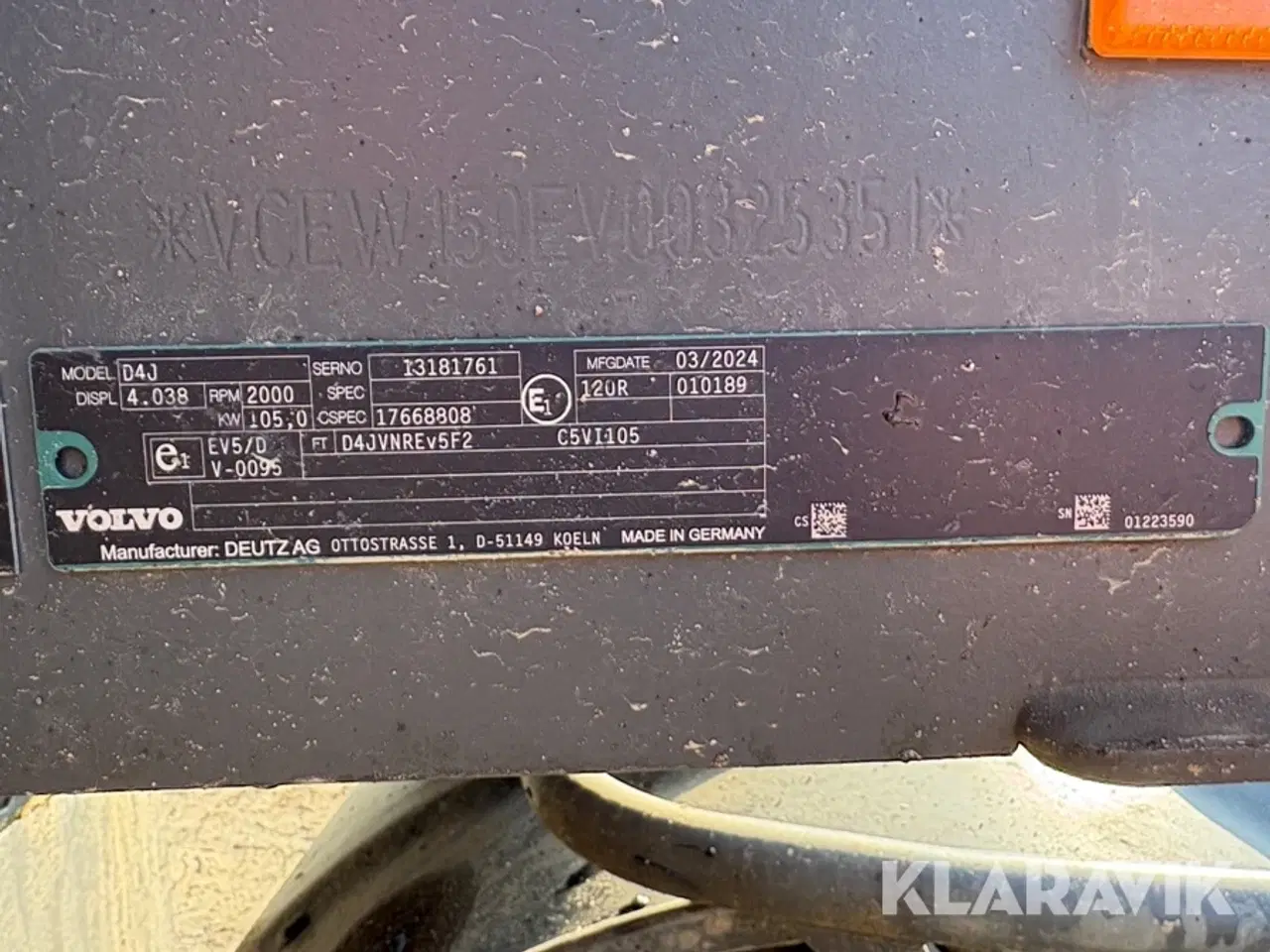 Billede 7 - Hjulgraver Volvo EWR 150E