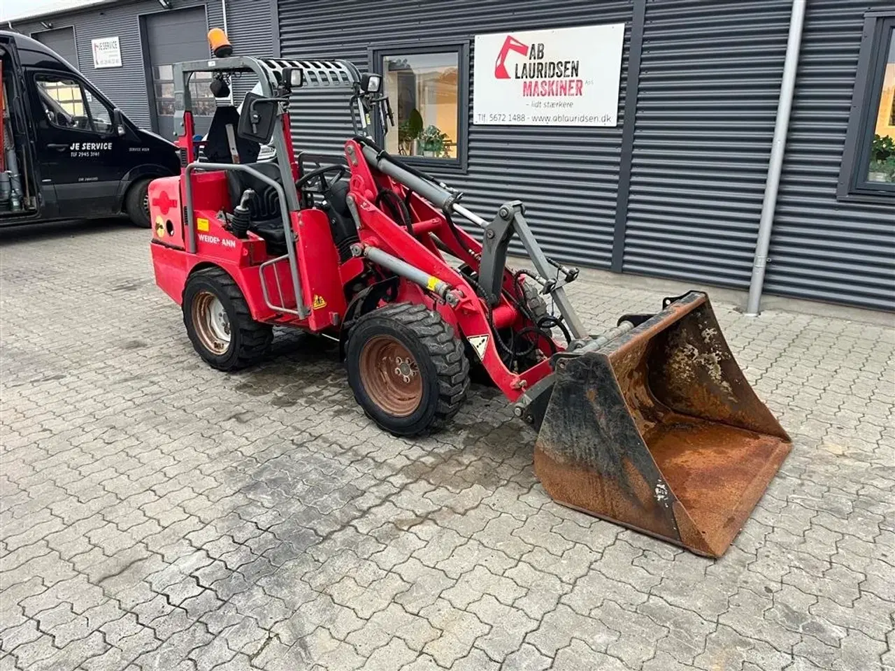 Billede 2 - Weidemann 1240 CX35 med skovl og gafler