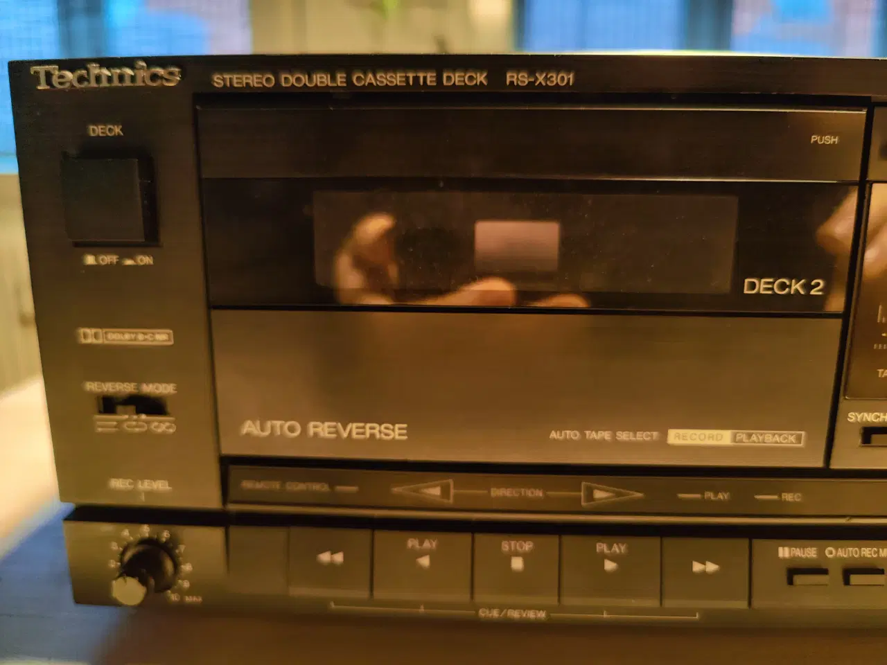 Billede 2 - Technics RS-X301 Dobbelt Kassettebåndoptager