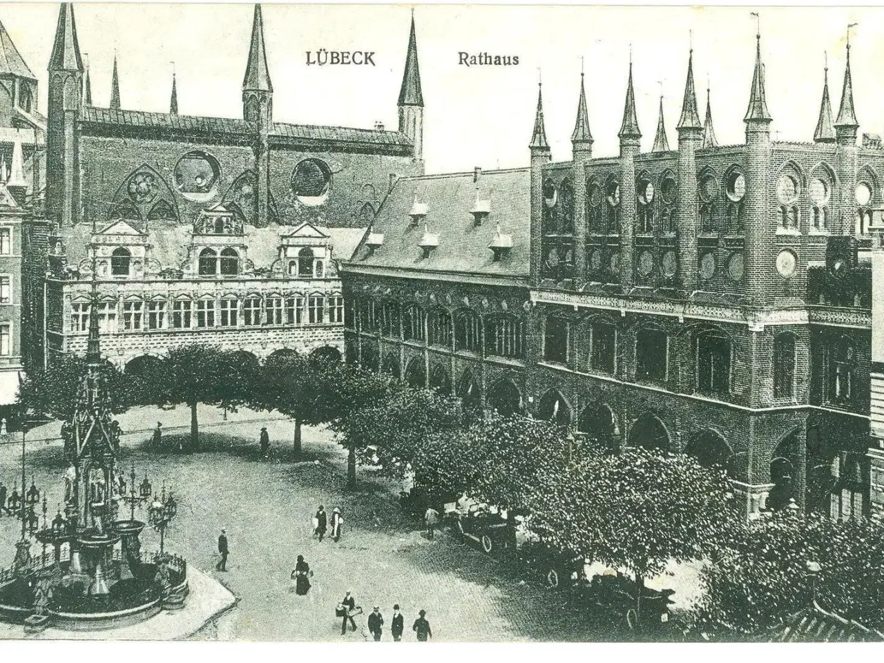 Billede 1 - Lübeck Rådhus 1926