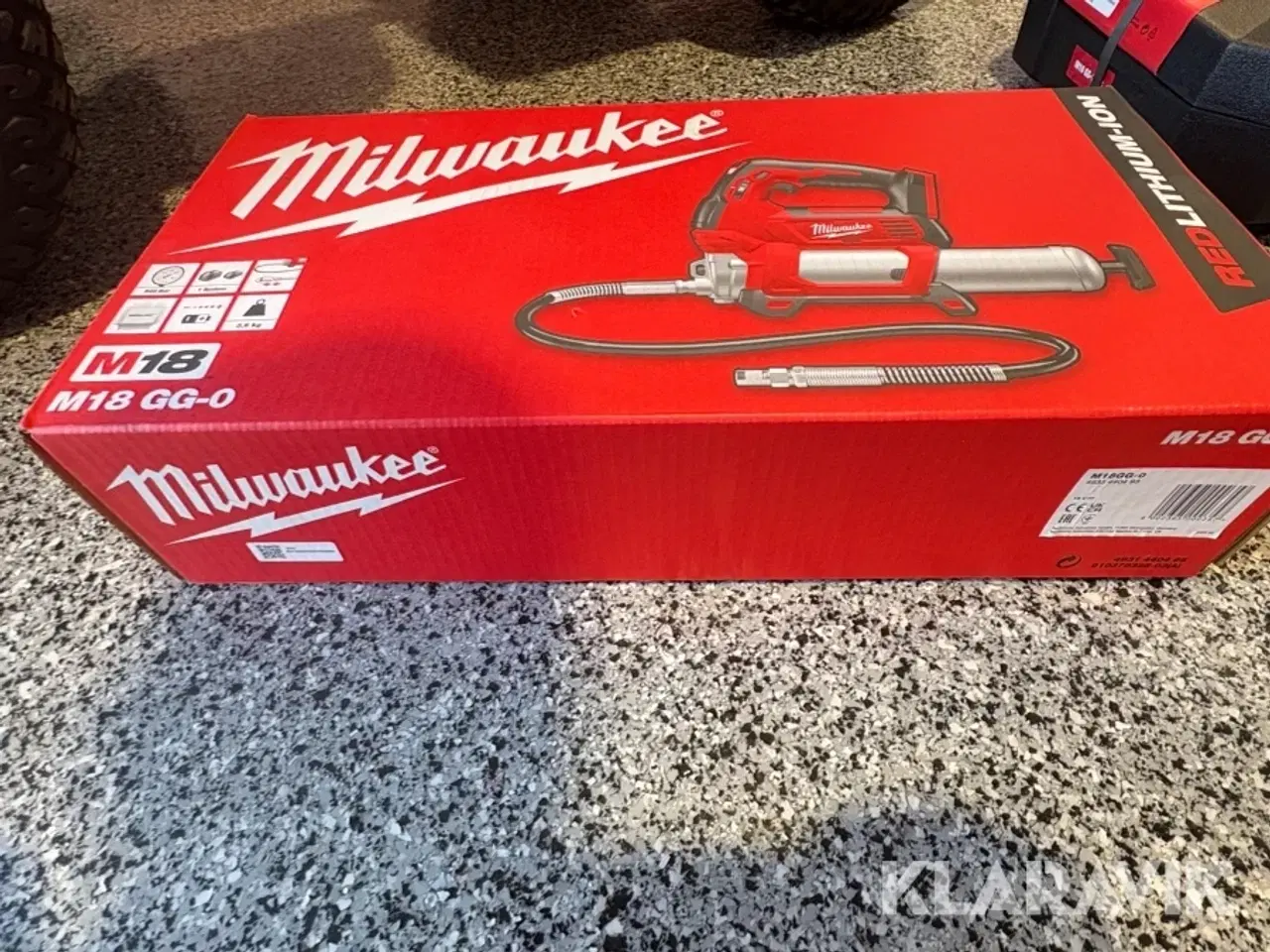 Billede 4 - Fedtpresse Milwaukee M18 GG-0