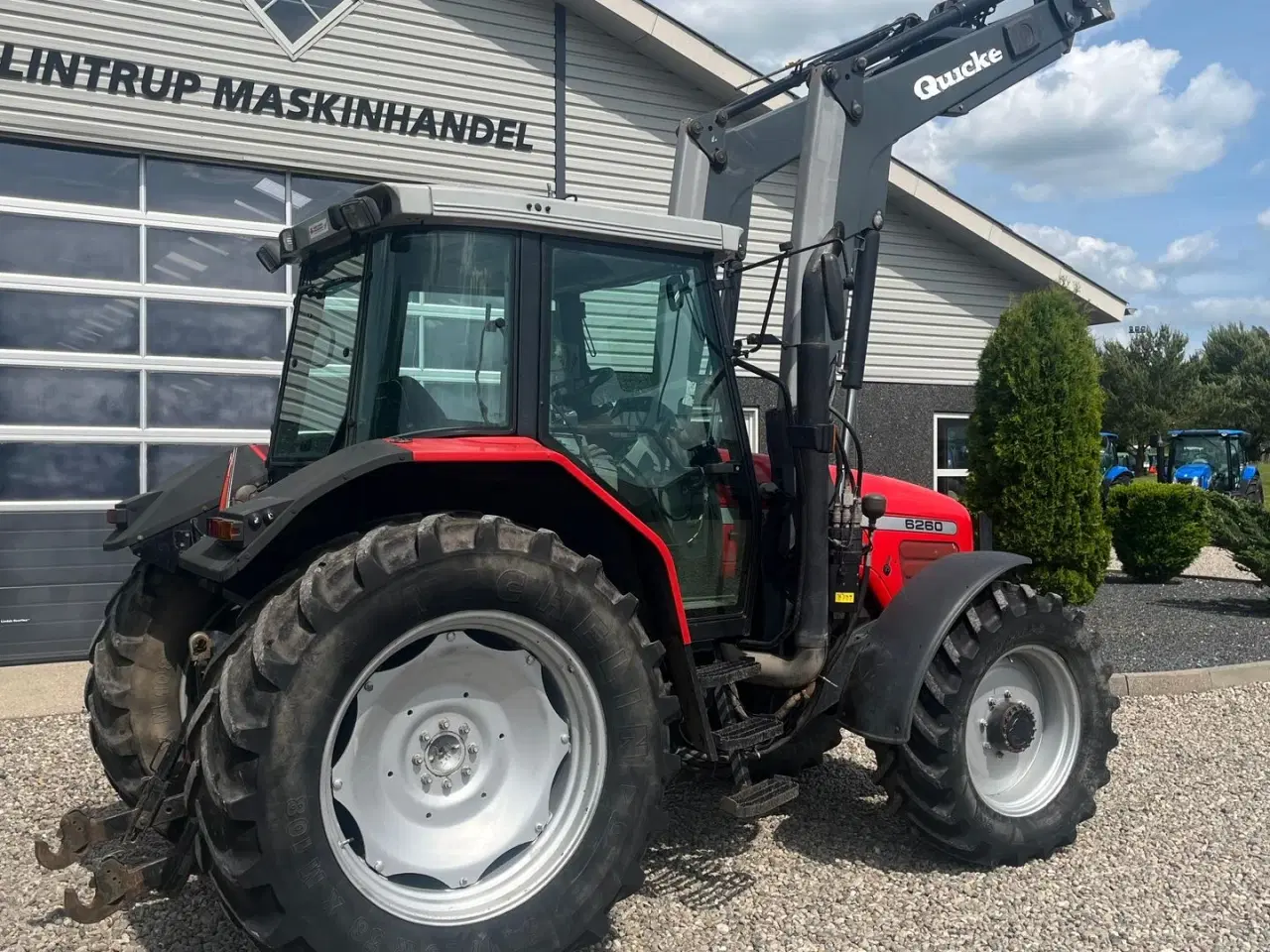 Billede 14 - Massey Ferguson 6260 PowerControl med frontlæsser og Topcon sporfølger