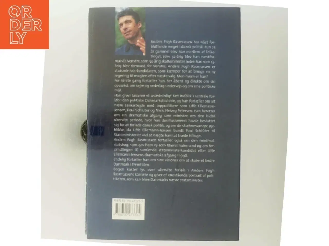 Billede 3 - I godtvejr og storm : samtaler med Anders Fogh Rasmussen af Thomas Larsen (Bog)